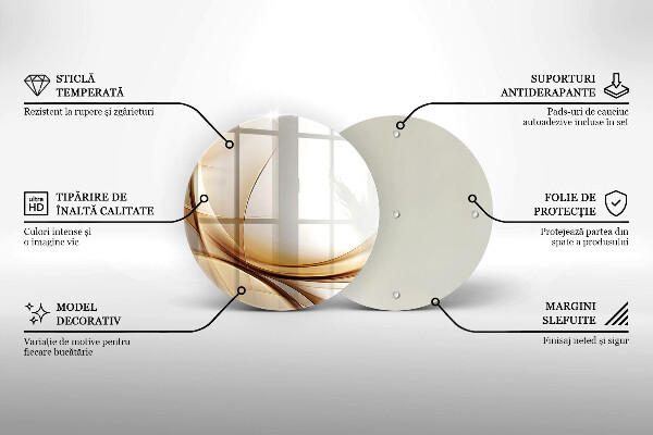 Tocător de bucătărie Forme abstracte