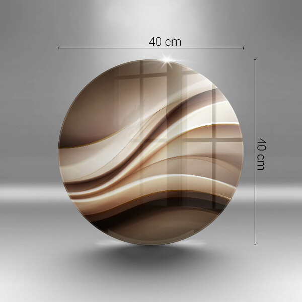 Tocător de bucătărie Abstracție linii blânde