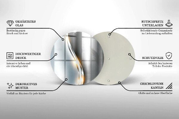 Tocător de bucătărie Arta metalului