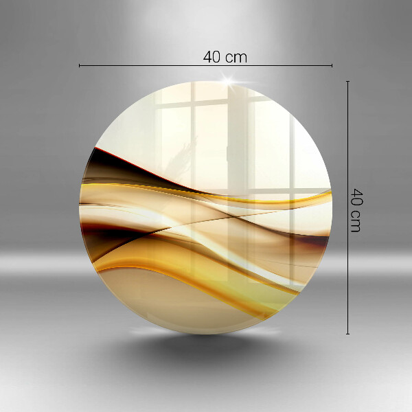 Tocător de bucătărie Linii de fum abstracte