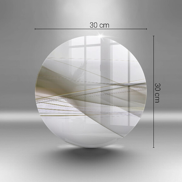 Tocător de bucătărie Design cu linii abstracte