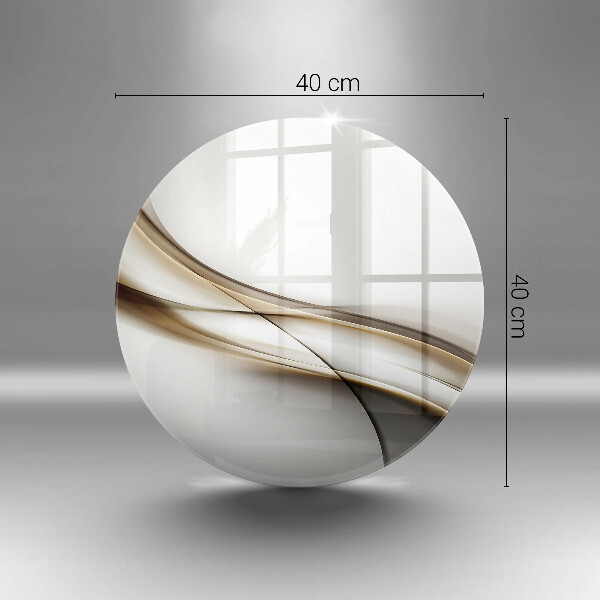 Tocător de bucătărie Abstracția liniilor moi