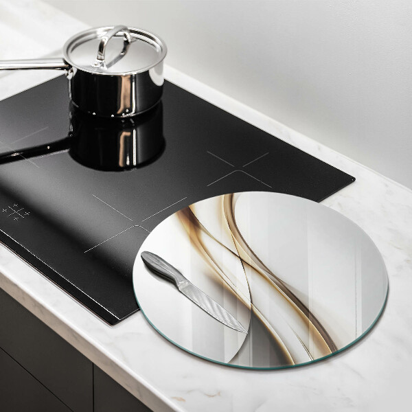 Tocător de bucătărie Abstracția liniilor moi