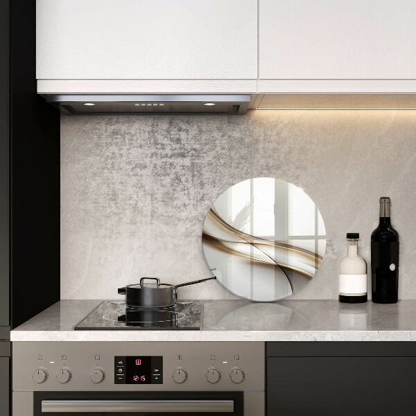 Tocător de bucătărie Abstracția liniilor moi