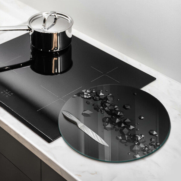 Tocător de bucătărie Abstracția formelor 3D