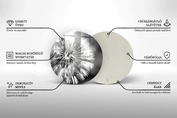 Tocător de bucătărie O păpădie delicată