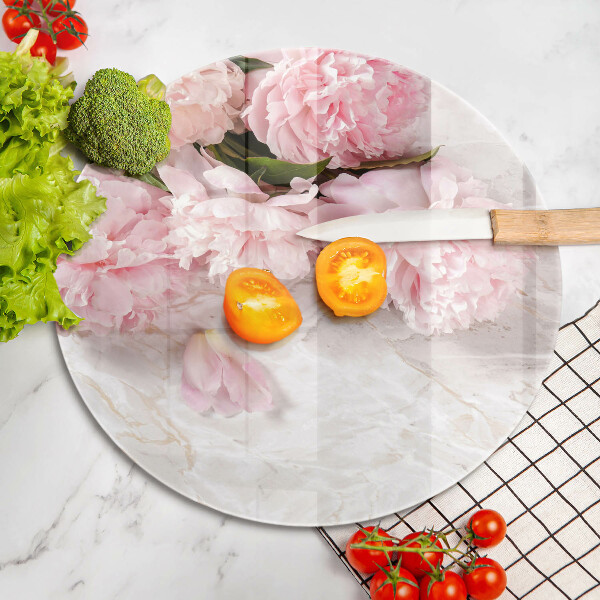 Tocător de bucătărie Flori delicate de trandafiri