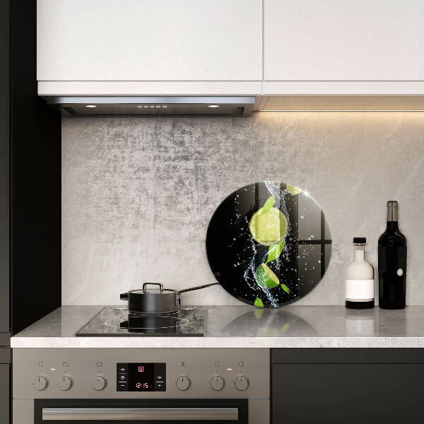 Tocător de bucătărie Lime suculente în apă