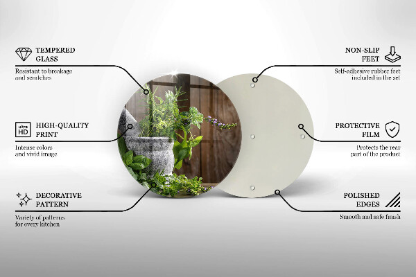 Tocător de bucătărie Plantează ierburi și lemn