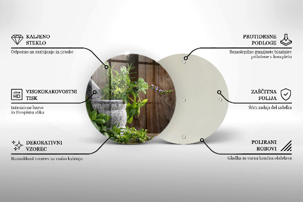 Tocător de bucătărie Plantează ierburi și lemn