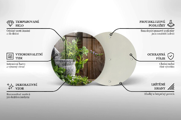 Tocător de bucătărie Plantează ierburi și lemn