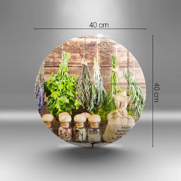 Tocător de bucătărie Ierburi condimente și lemn