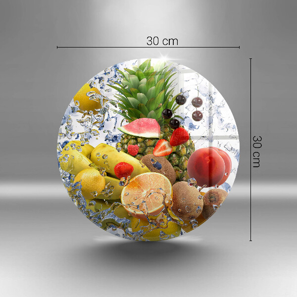 Tocător de bucătărie Fructe suculente și apă
