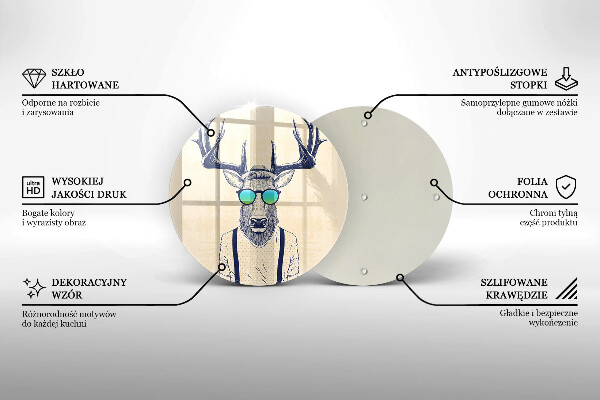 Tocător de bucătărie Ilustrație de bărbat căprior