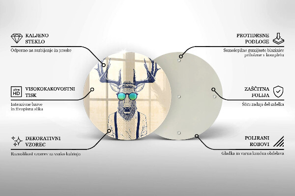 Tocător de bucătărie Ilustrație de bărbat căprior
