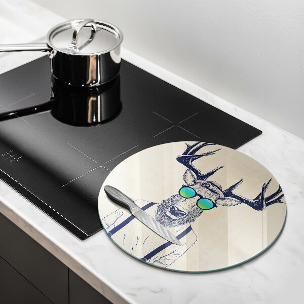 Tocător de bucătărie Ilustrație de bărbat căprior