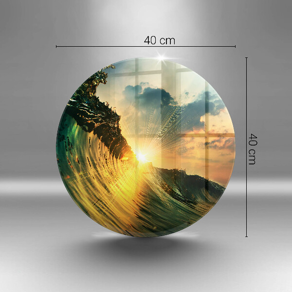 Tocător de bucătărie Val și apus