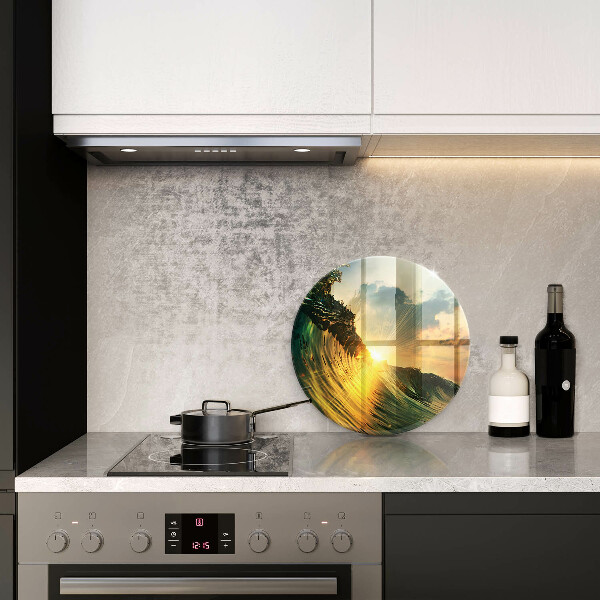 Tocător de bucătărie Val și apus