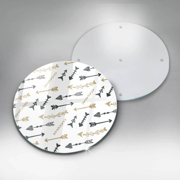 Tocător de bucătărie Model de săgeți Boho