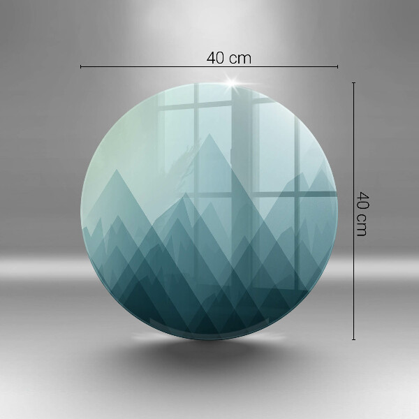 Tocător de bucătărie Munți abstracti