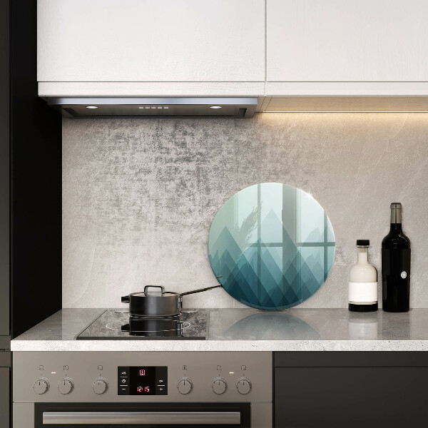 Tocător de bucătărie Munți abstracti