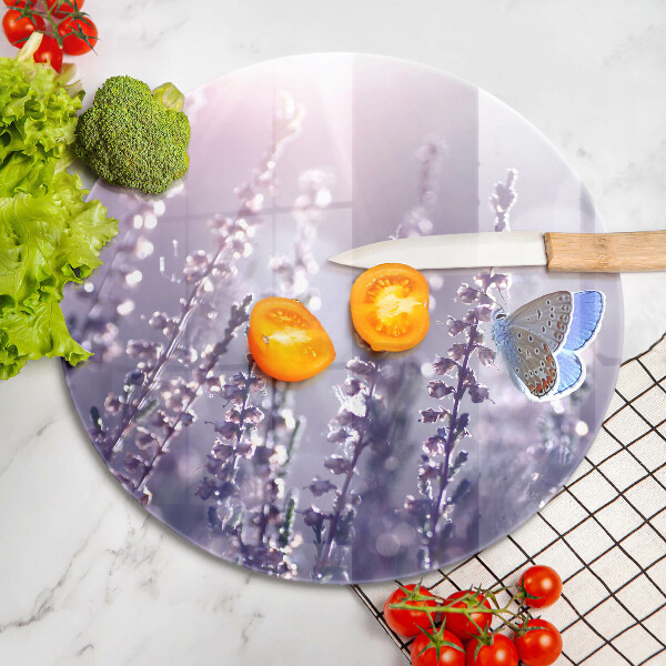 Tocător de bucătărie Flori sălbatice și fluture