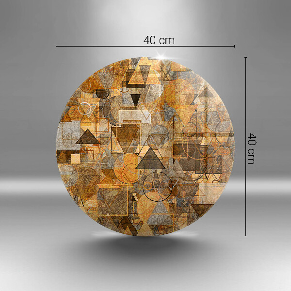 Tocător de bucătărie Model fără sudură de figuri geometrice