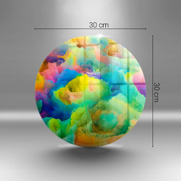 Tocător de bucătărie Abstracție colorată