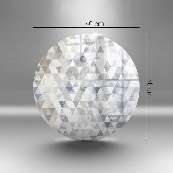 Tocător de bucătărie Model de triunghiuri