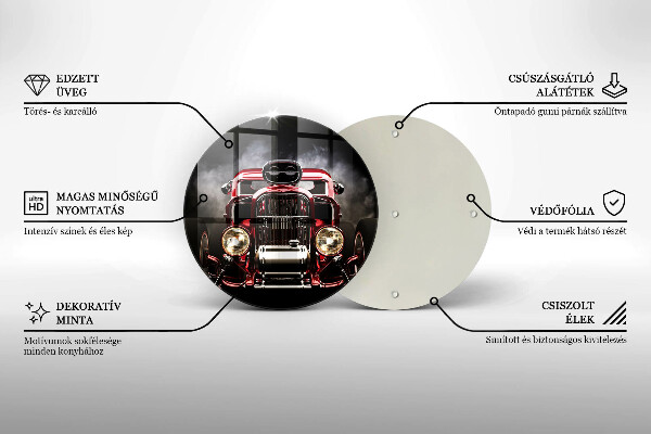 Tocător de bucătărie Mașină veche