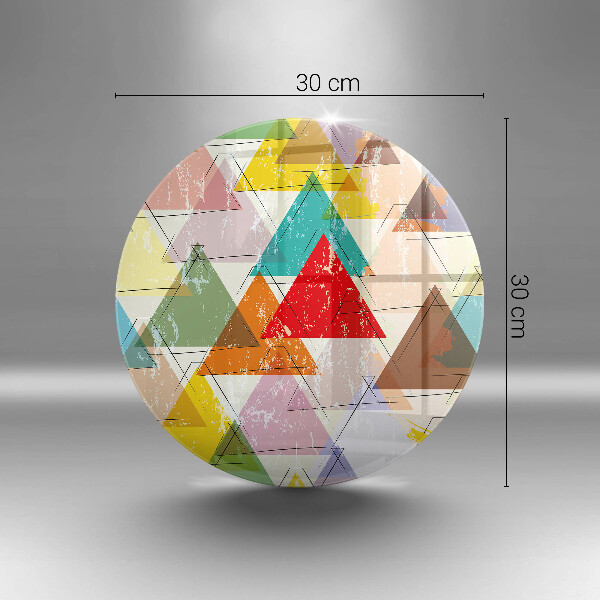 Tocător de bucătărie Triunghiuri pictate