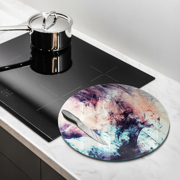 Tocător de bucătărie Abstracție pictată