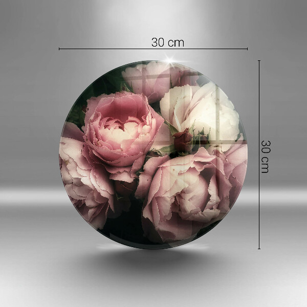 Tocător de bucătărie Flori de bujor