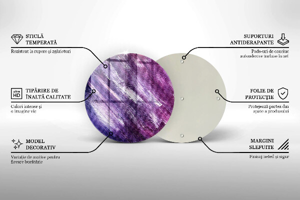 Tocător de bucătărie Abstracția vopselei