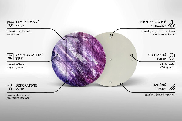 Tocător de bucătărie Abstracția vopselei