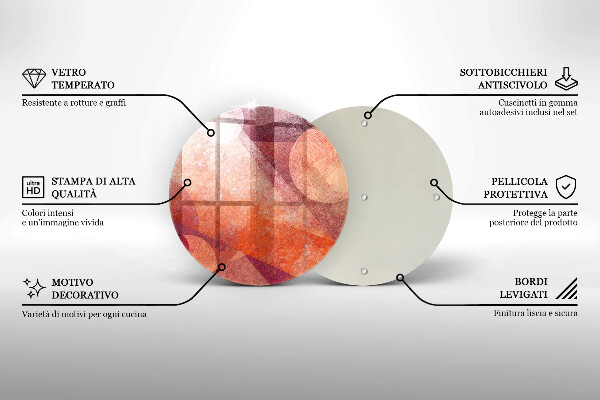 Tocător de bucătărie Artă abstractă