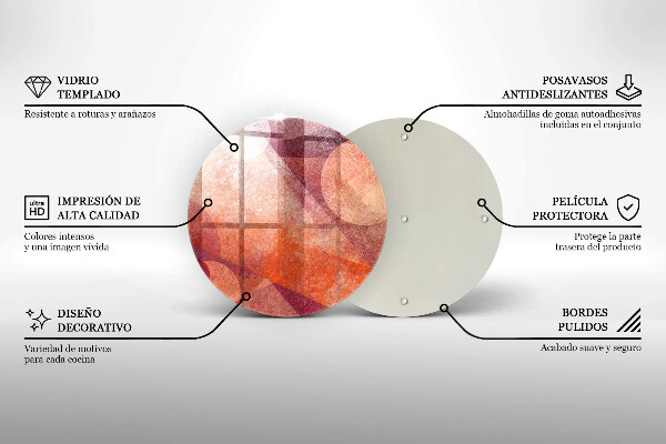 Tocător de bucătărie Artă abstractă