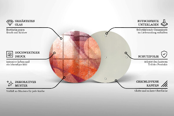 Tocător de bucătărie Artă abstractă