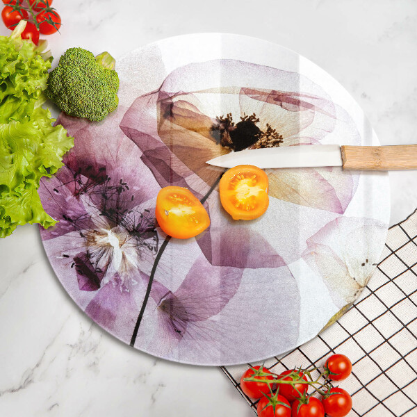 Tocător de bucătărie Flori delicate