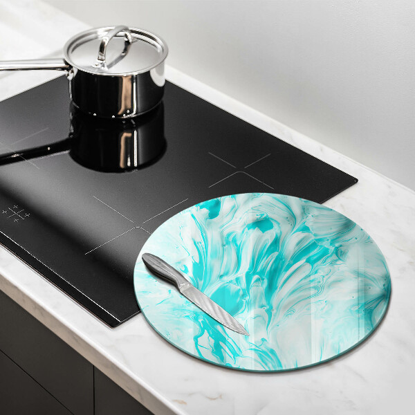 Tocător de bucătărie Vopsele de abstractie