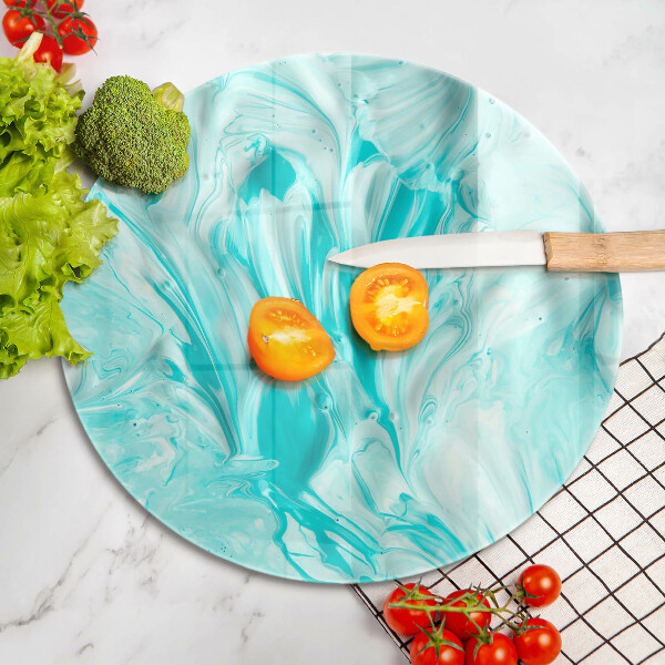 Tocător de bucătărie Vopsele de abstractie