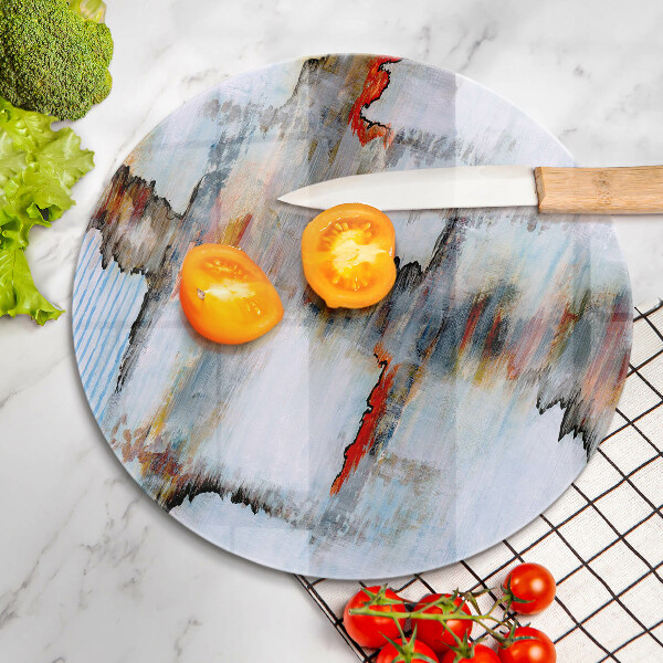 Tocător de bucătărie Vopsele de abstractie