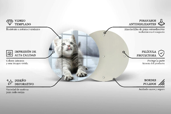 Tocător de bucătărie Pisicuță drăguță