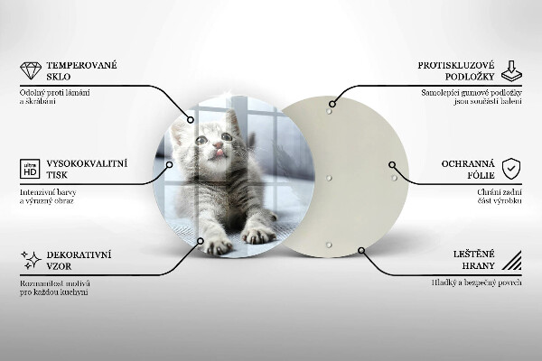 Tocător de bucătărie Pisicuță drăguță