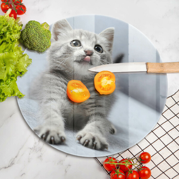 Tocător de bucătărie Pisicuță drăguță