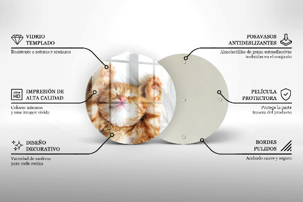 Tocător de bucătărie Pisicuță drăguță