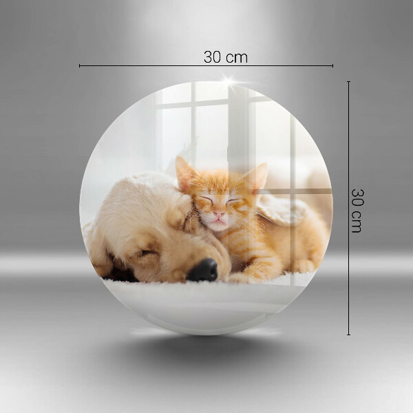 Tocător de bucătărie Animale câine și pisică