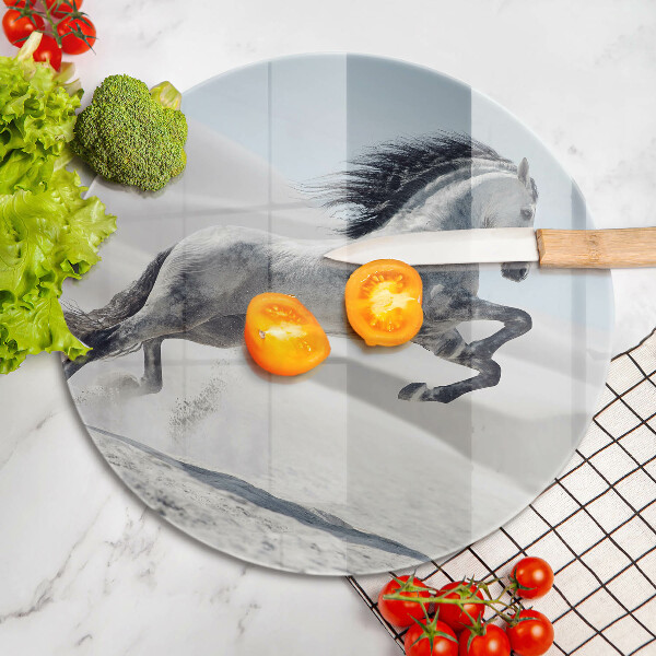 Tocător de bucătărie Călărețul alb