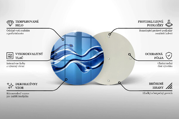 Tocător de bucătărie Abstracția fluidelor