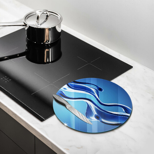 Tocător de bucătărie Abstracția fluidelor